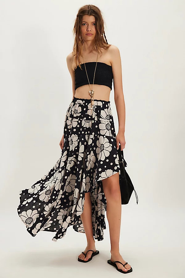 Poppy Printed Maxi Skirt | Free People (Global - UK&FR Excluded)