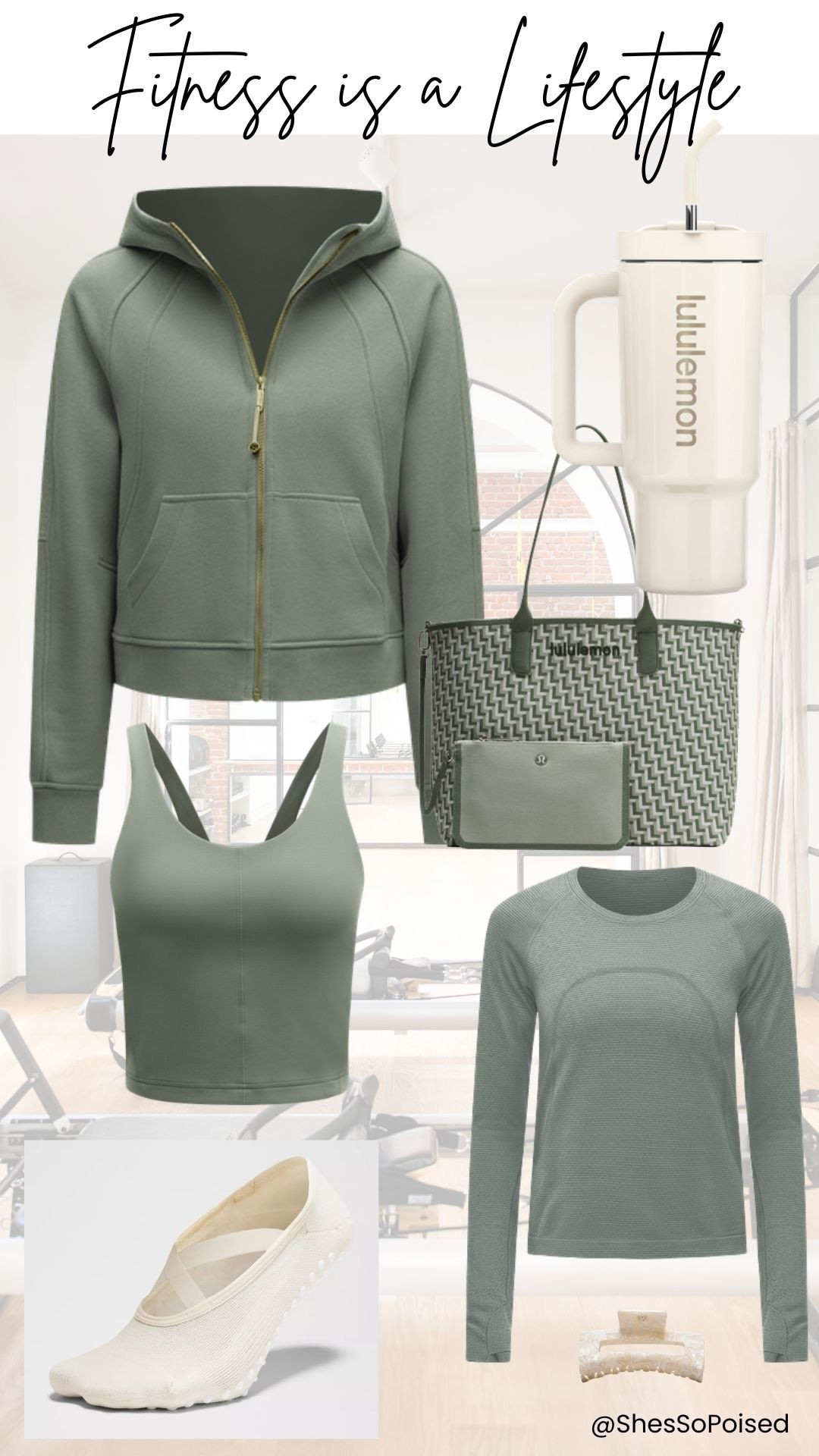 New workout clothes and accessories are always motivating. The swiftly tech long sleeve shirt 2.0 top is perfect for a Pilates session. You may want to wear the grip socks / sticky socks which can help with balance. The zip up scuba oversized hoodie will keep you warm on your way to class. 

#LTKActive #LTKfitnessgoals