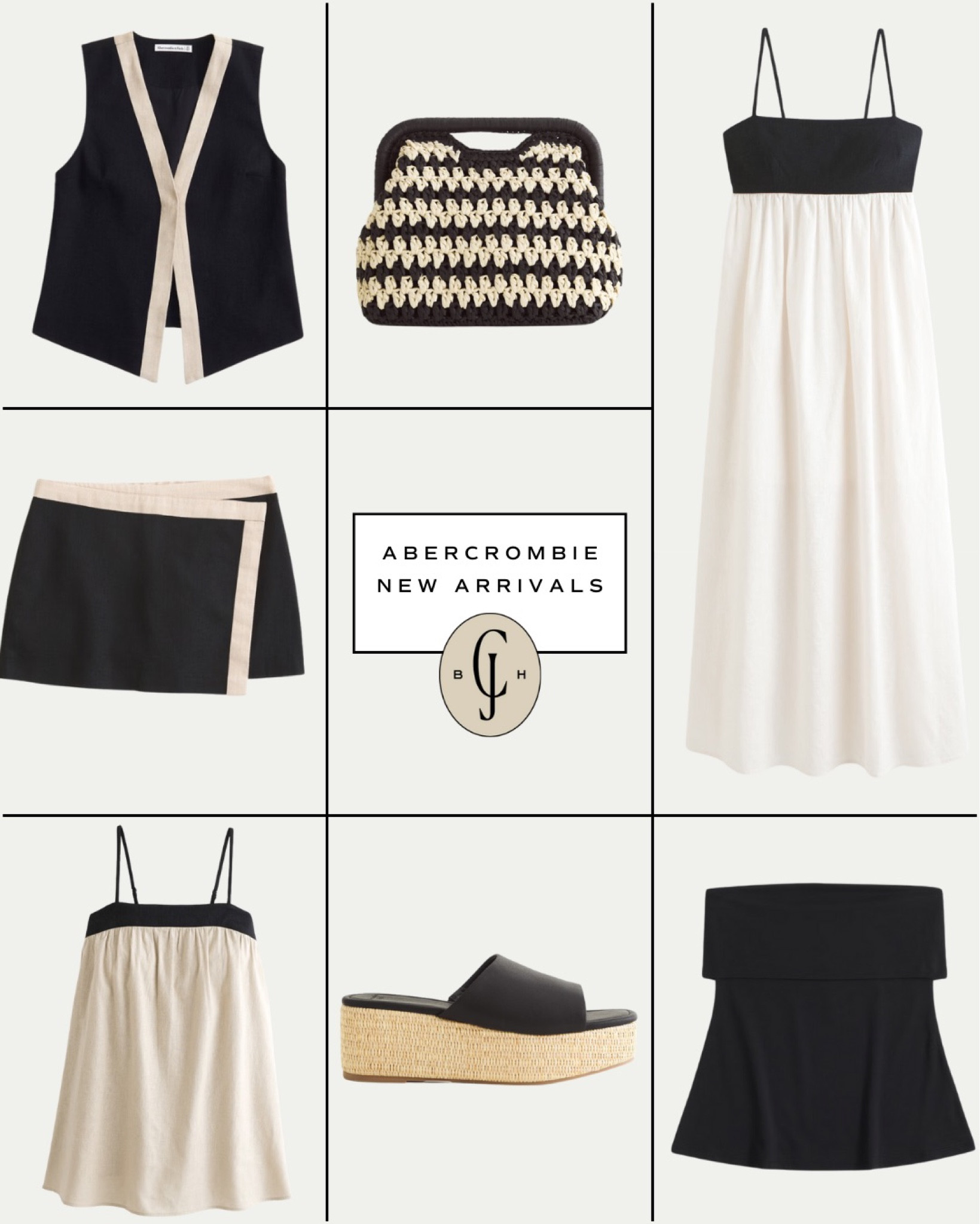 Gorgeous monochrome new arrivals at Abercrombie. #newarrivals #abercrombie

#LTKStyleTip #LTKSeasonal