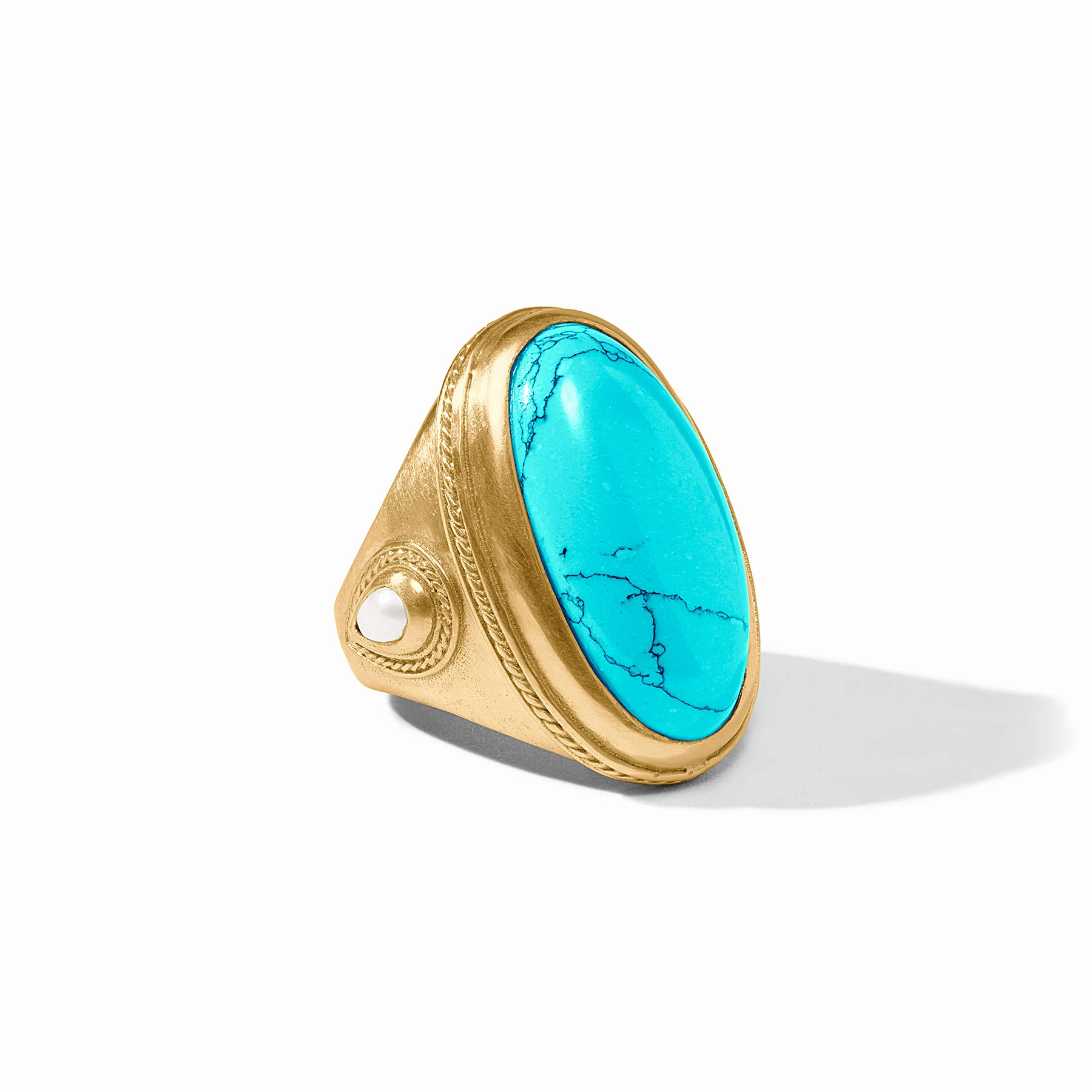 Cannes Gold Statement Ring | Julie Vos