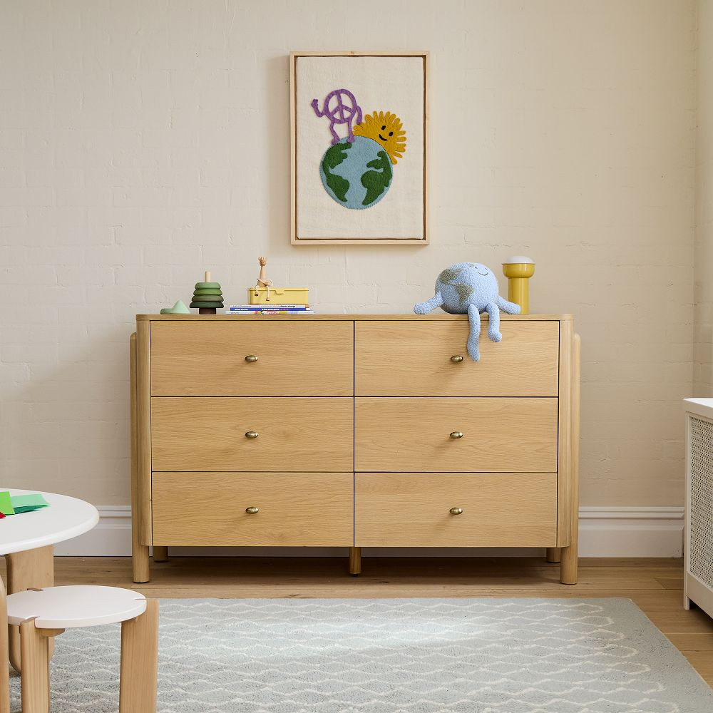 Kids Atlas 6-Drawer Dresser (56") | West Elm (US)