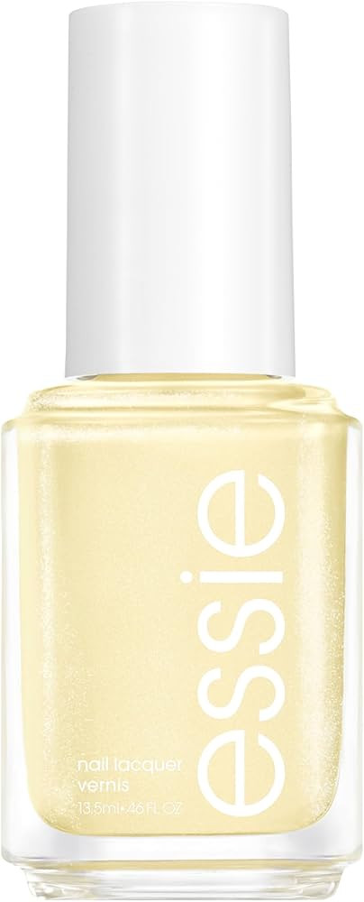 essie Nail Polish, Salon-Quality Lemony Yellow Nail Polish, Vegan, Sunny Business, 0.46 fl oz | Amazon (US)
