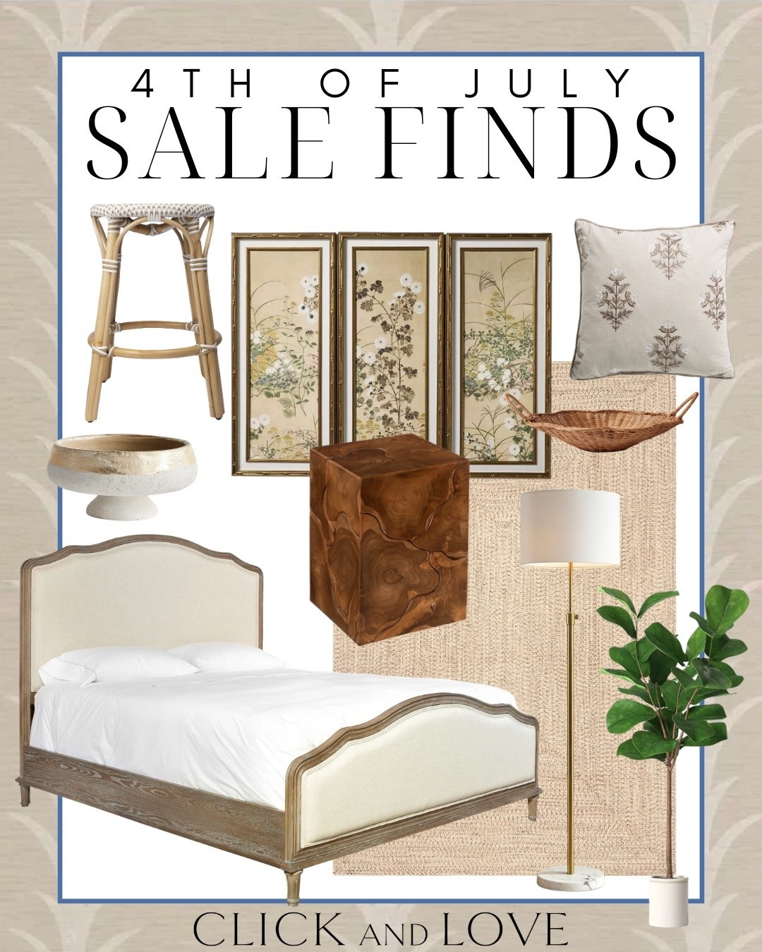 4th of July furniture and home decor finds sale finds☀️

nightstand, bedside table, primary bedroom, bedroom furniture, Living room, bedroom, guest room, dining room, entryway, seating area, family room, Modern home decor, traditional home decor, budget friendly home decor, Interior design, shoppable inspiration, curated styling, beautiful spaces, classic home decor, bedroom styling, living room styling, style tip, dining room styling, look for less, designer inspired, sale, sale find, sale alert, vase, pillow covers, pillows, accessories, bookcase decor, floor lamp, gold lighting, wooden stool, decorative bowl, woven basket, bar stool, counter stool, bed frame, bed, gold accents, pink accent, wall art, artwork

#LTKSeasonal #LTKHome #LTKSaleAlert