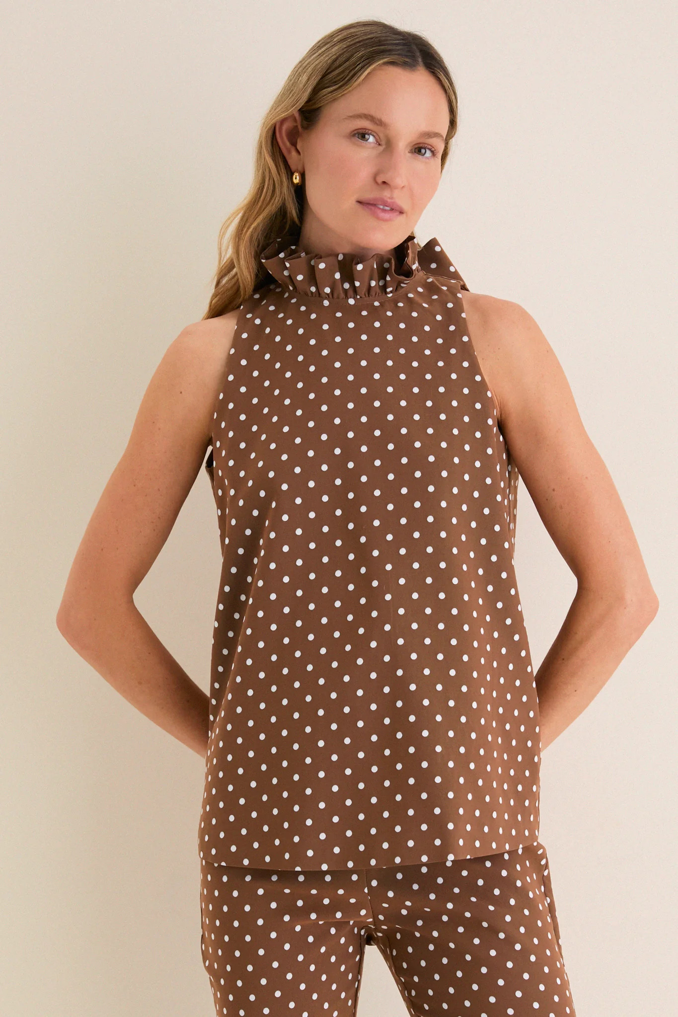 Cocoa Dot Mason Top | Tuckernuck (US)