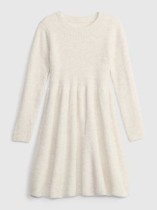 Kids Fit and Flare Sweater Dress | Gap (US)