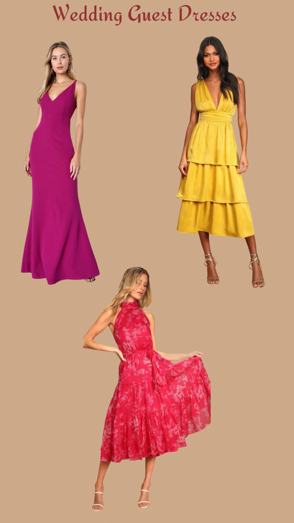 Wedding Guest 

#LTKSeasonal #LTKStyleTip