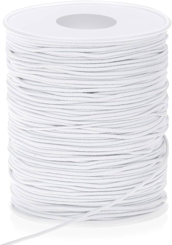 Elastic String, Selizo Stretchy Cord For Bracelets, Necklace, Beading and Sewing (1.2 MM, 109 Yar... | Amazon (US)