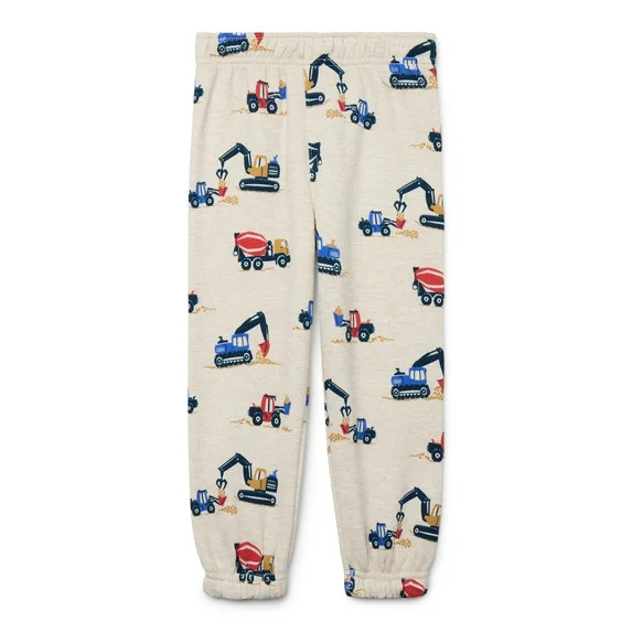 Garanimals Toddler Boy Printed Fleece Joggers, Sizes 2T-5T | Walmart (US)