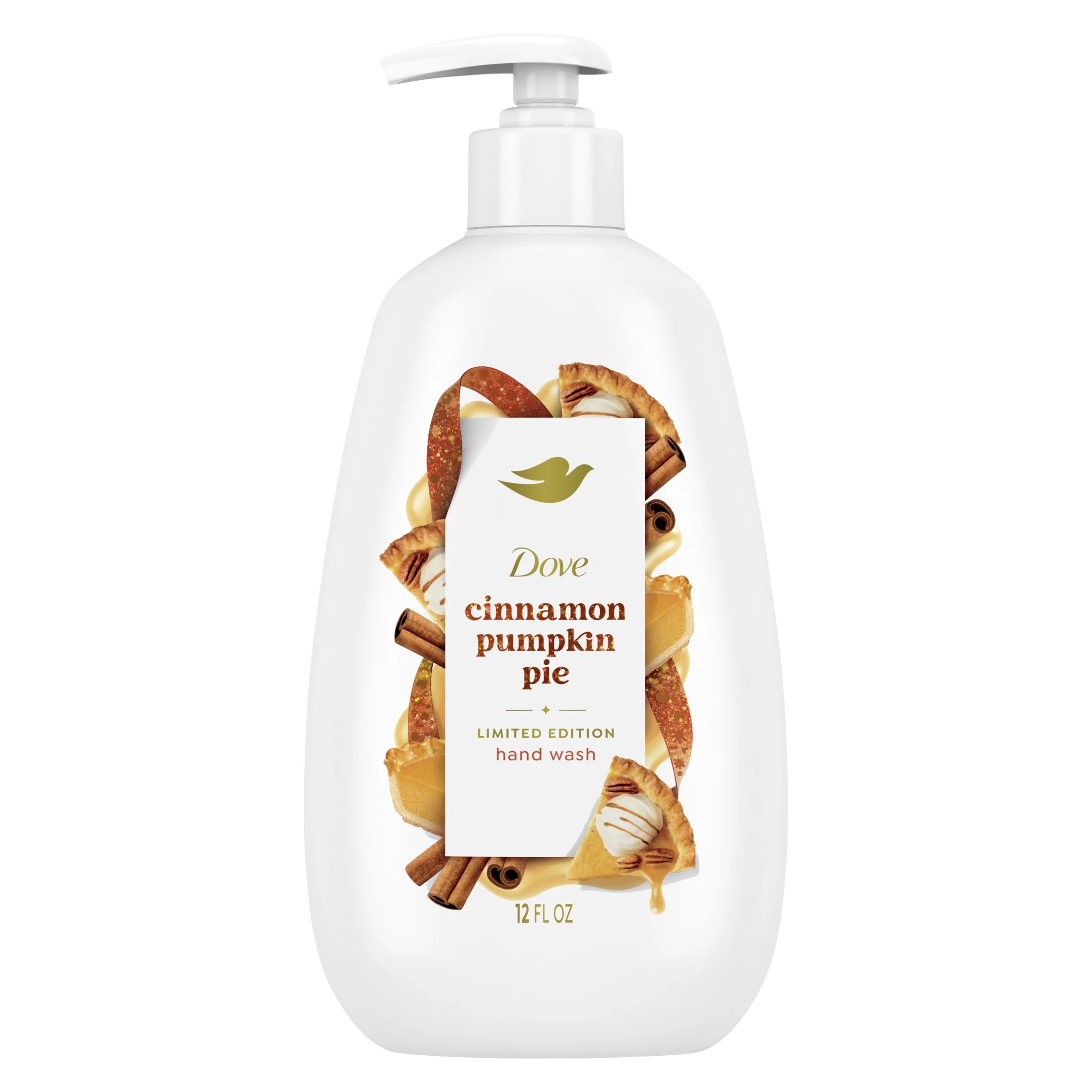 Dove Liquid Hand Wash Cinnamon Pumpkin Pie Holiday Treats Limited Edition, 12 oz | Walmart (US)