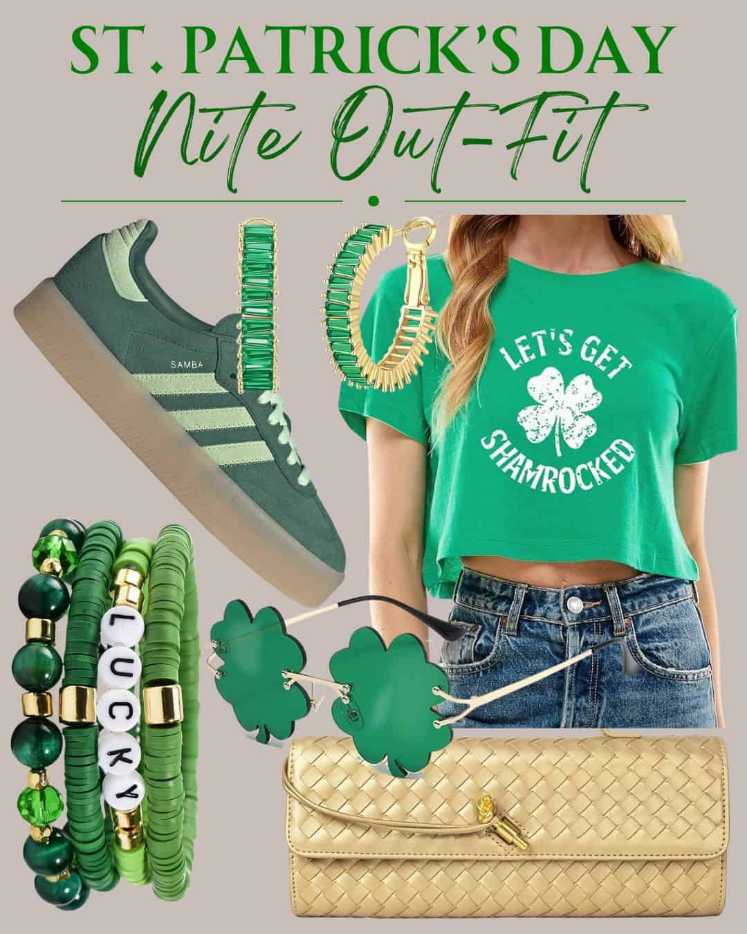 ☘️ Laid back casual green St. Patrick’s Day outfit to sport on March 17th ☘️

#stpatricksday #stpatricksdayoutfit #stpatricksdaygreenoutfit #greenoutfit #casualjeansoutfit #platformsneakers

#LTKSaleAlert #LTKSpringSale #LTKootd