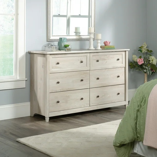 Sauder Edge Water Dresser, Chalked Chestnut Finish | Walmart (US)
