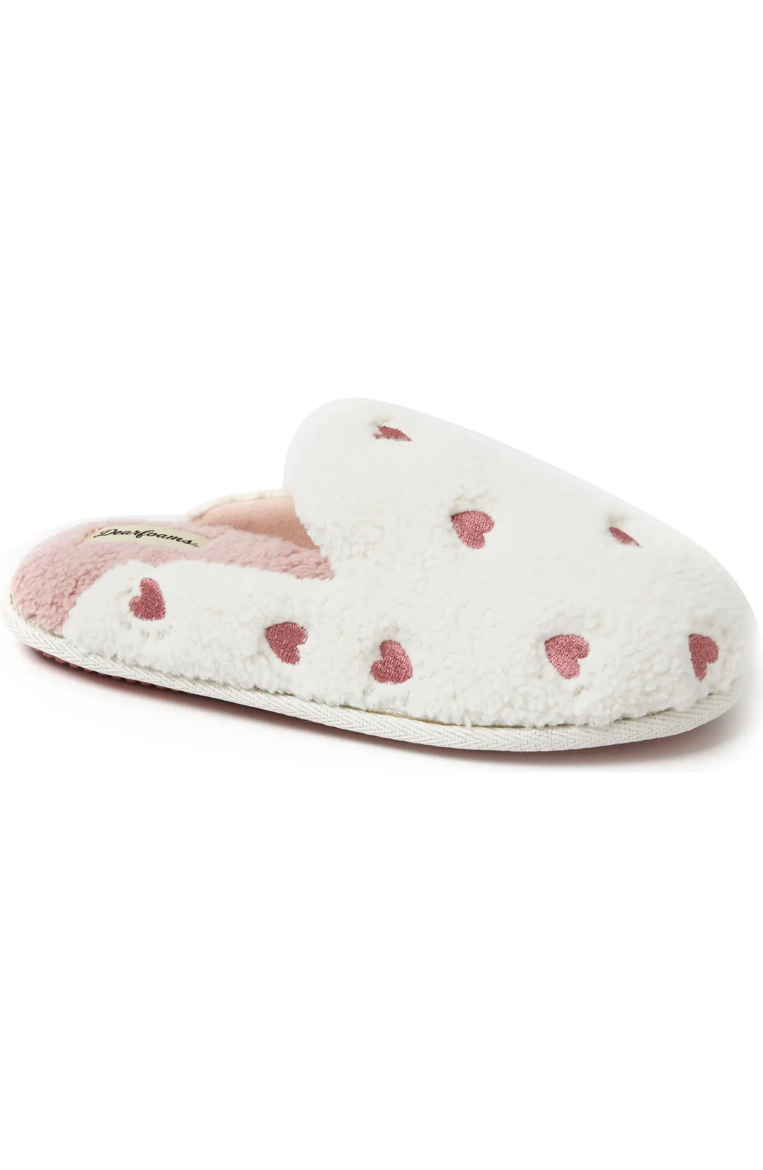 Teddy Tab Scuff Slipper (Women) | Nordstrom