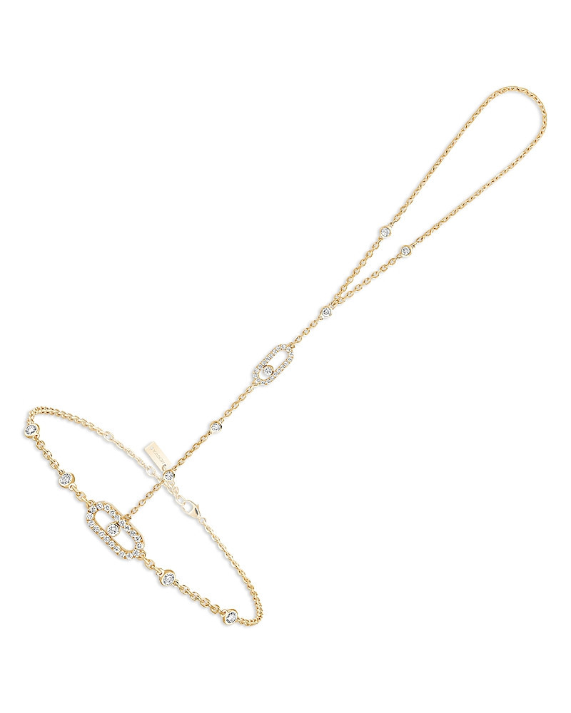 Messika 18K Yellow Gold Diamond Move Uno Hand Bracelet | Bloomingdale's (US)