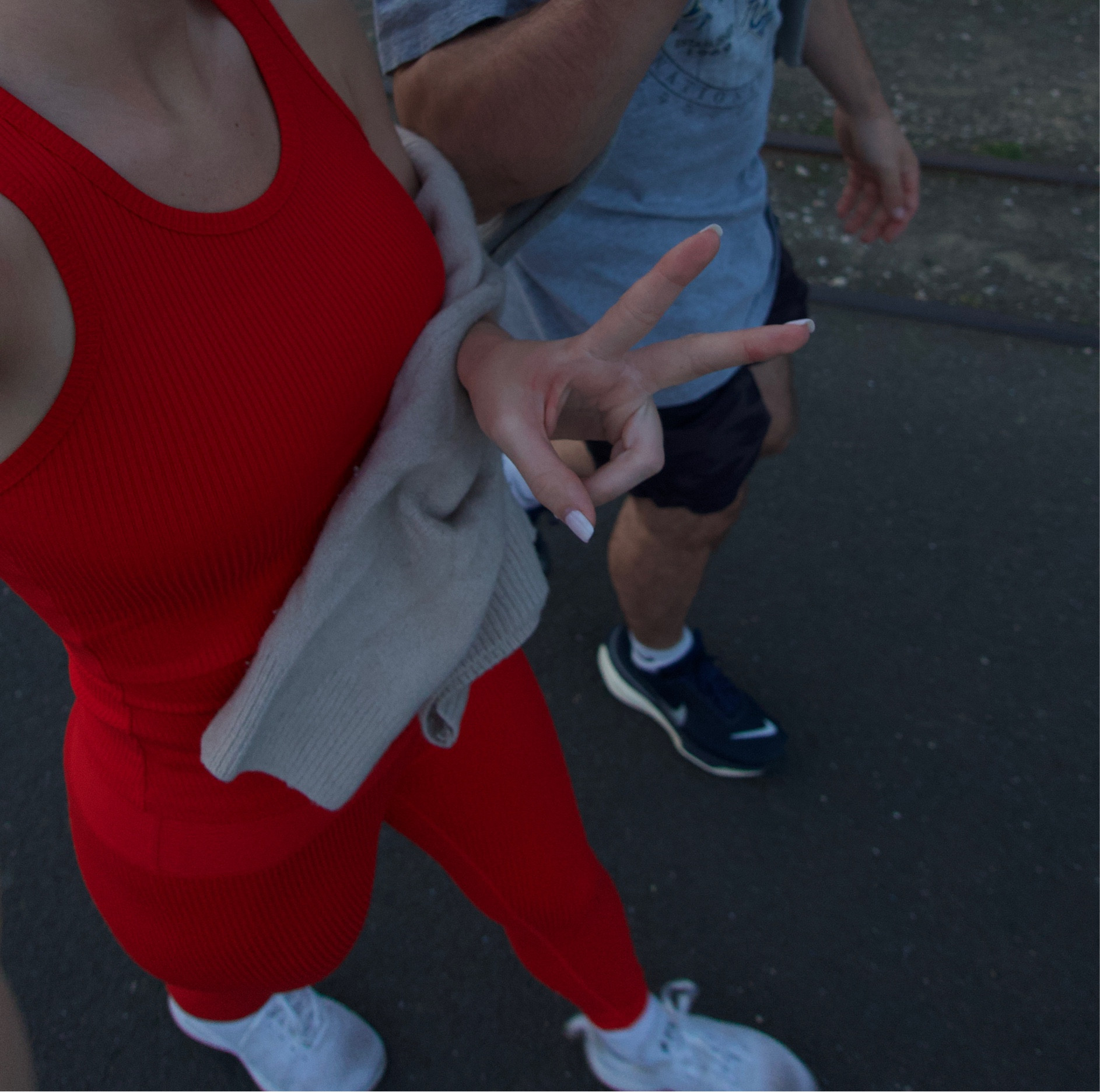 Daily walk outfit!

Both in an XS

#redset #shopbop #revolve #workoutset #leggings #75hard #fitness