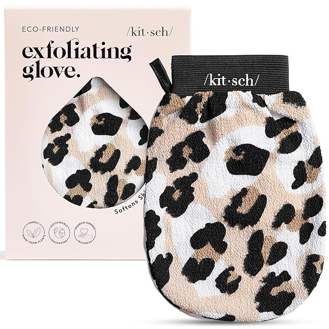 Kitsch Exfoliating Glove – Korean Exfoliating Mitt & Deep Exfoliating Body Scrubber for Shower,... | Amazon (US)