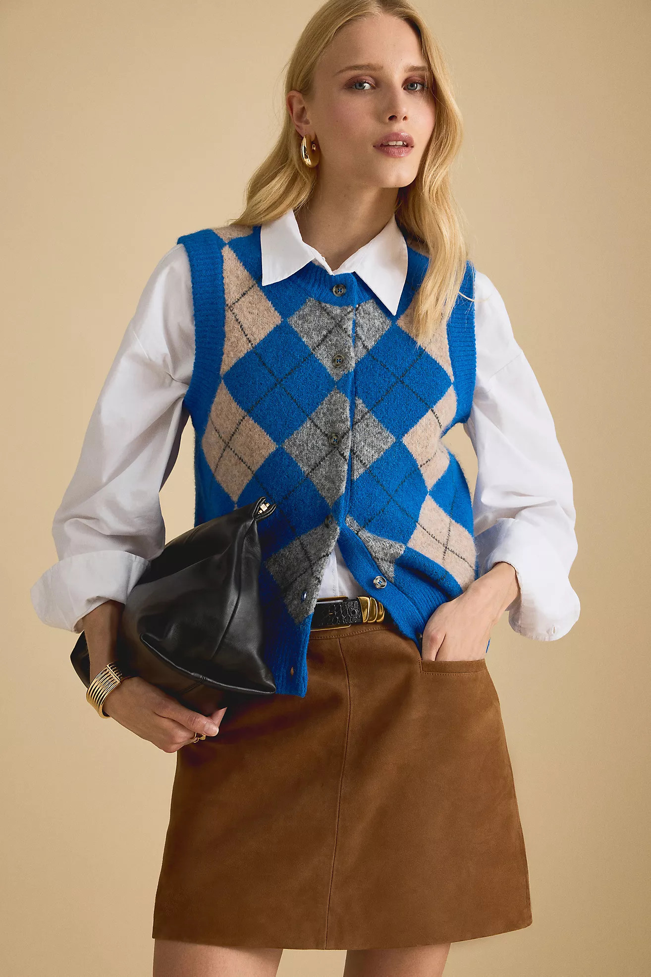 By Anthropologie Suede Mini Skirt | Anthropologie (UK)