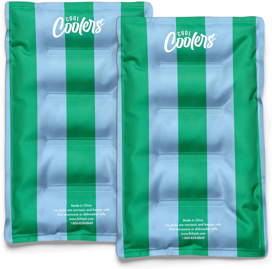 Cool Coolers Reusable XL Soft Ice Packs for Coolers, Long-Lasting Lunch Box Ice Pack, High Perfor... | Amazon (US)