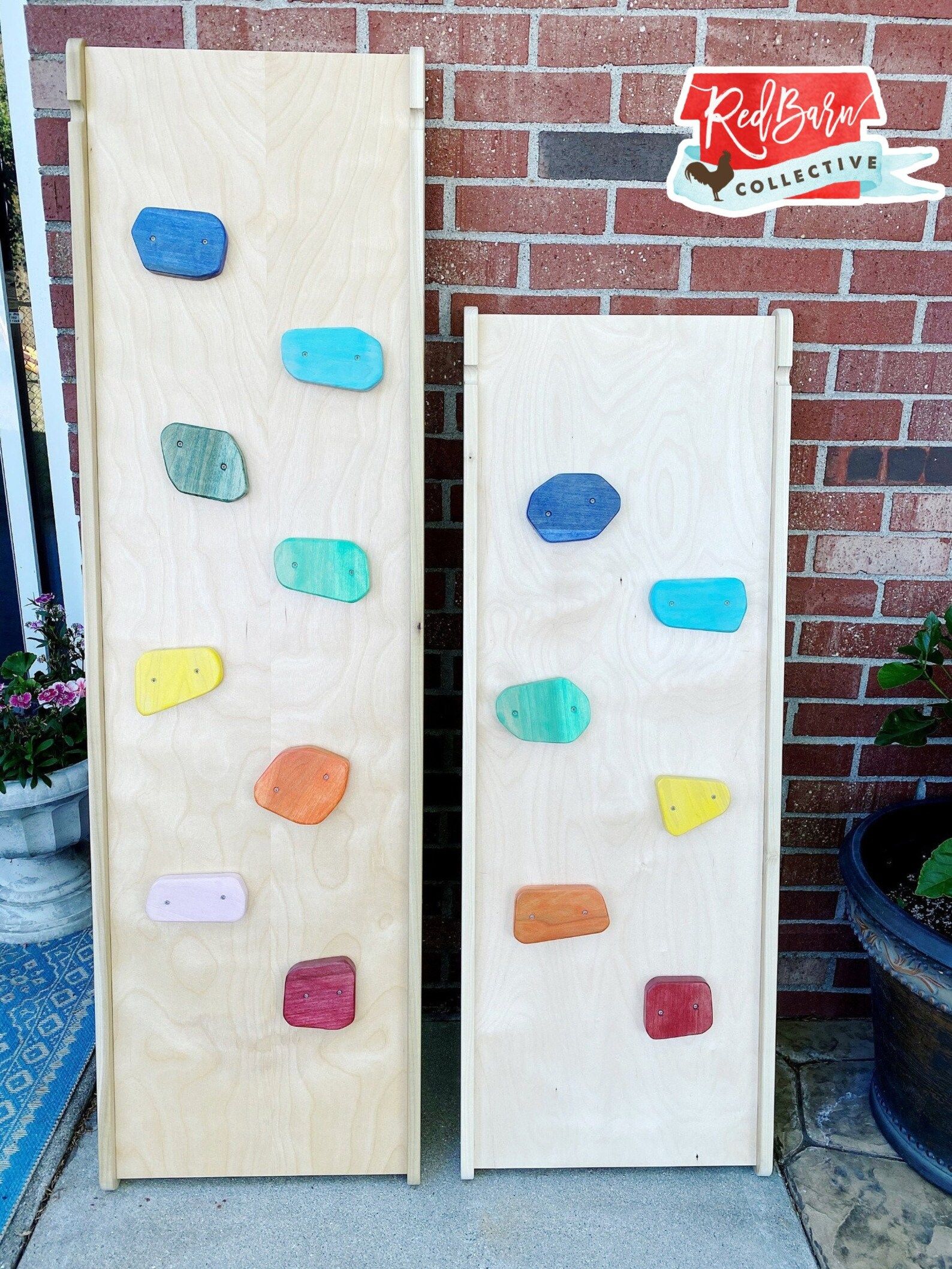 Slide/Rock Climbing Wall with Side Rails, Montessori Ramp, Rock Wall Climbing Slide, Montessori S... | Etsy (US)