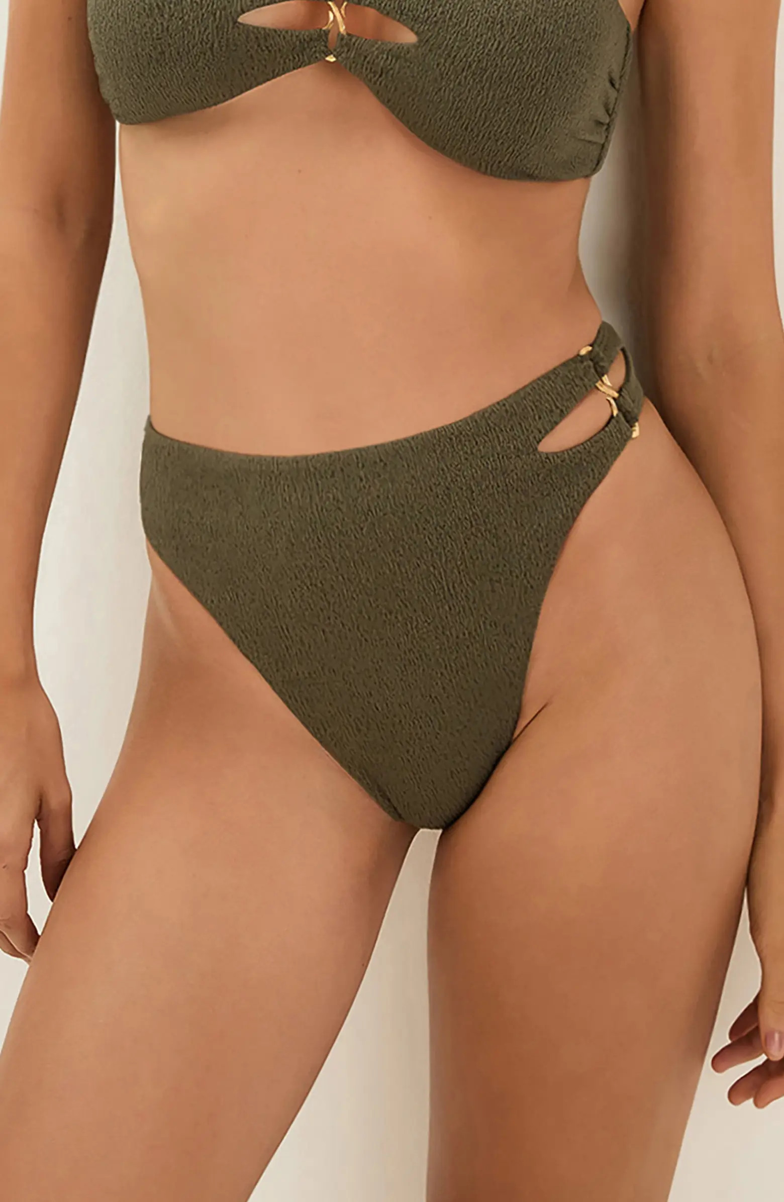 ViX Paula Hermanny Solaro High Waist Bikini Bottoms | Nordstrom | Nordstrom