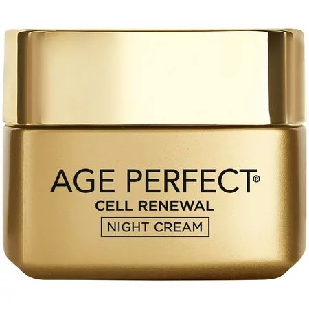 L'Oreal Paris Age Perfect Cell Renewal Night Cream Moisturizer with Salicylic Acid 1.7 oz. | Walmart (US)