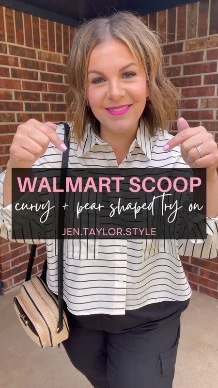 Walmart spring outfit try on! Loving all these black and ivory pieces from the Scoop brand. 🙌🏻 So many great options in this collection for vacation outfits, wedding guest dresses, and work outfits. Outfit 1 - pants XXXL, top XL (runs roomy), Outfit 2 - skirt XXL, tee 0X, Outfit 3 - dress XXL, Outfit 4 - skirt XXL, top XL, Outfit 5 - dress XL Walmart try on, Walmart Scoop, plus size outfit, plus size dress, pear shaped outfit, midsize outfit, curvy try on, curvy outfit.
4/16

#LTKplussize #LTKfindsunder50 #LTKworkwear