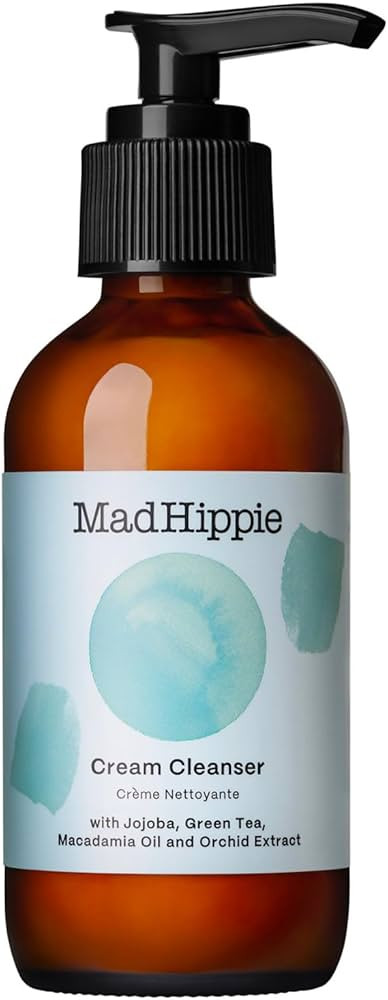 Mad Hippie Cream Cleanser – Gentle Formula with Hyaluronic Acid, Jojoba Oil & Green Tea, Skin B... | Amazon (US)
