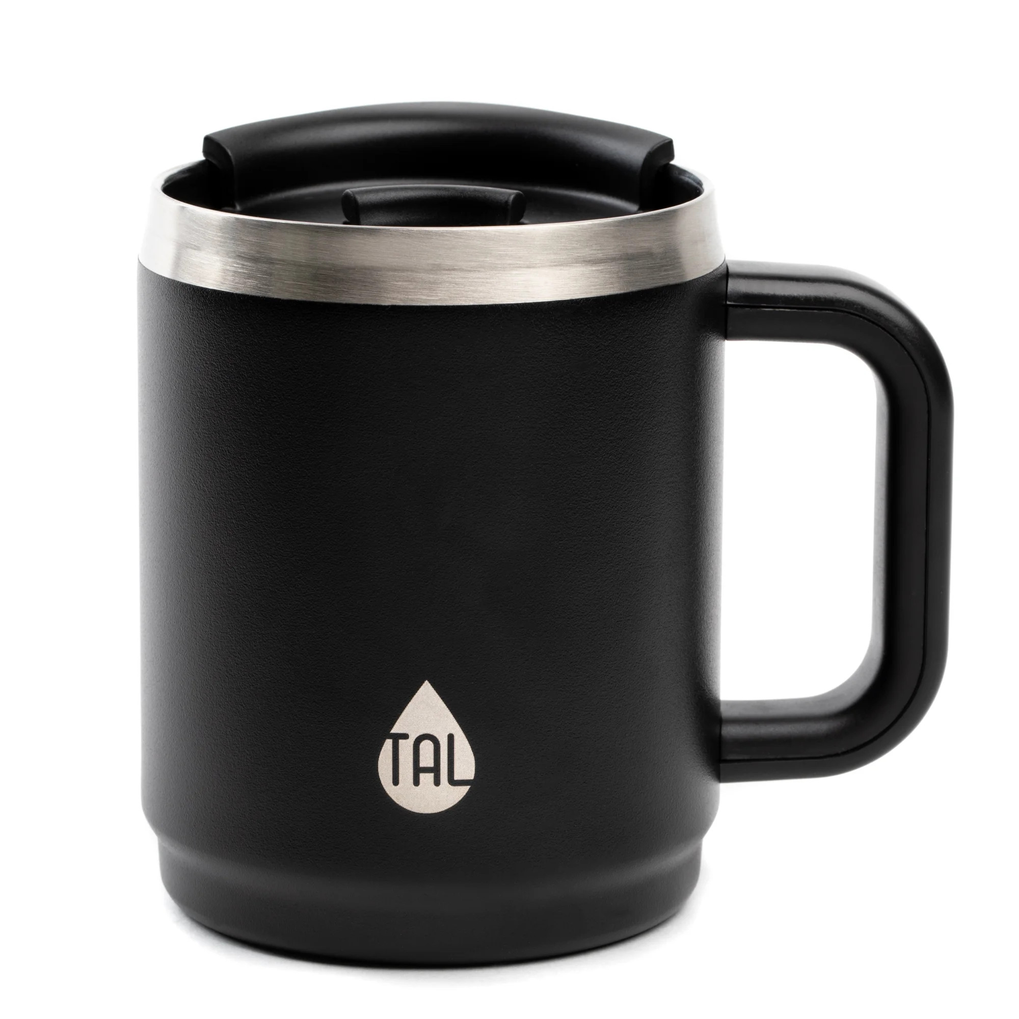 TAL Stainless Steel Boulder Mug 14 fl oz, Black | Walmart (US)