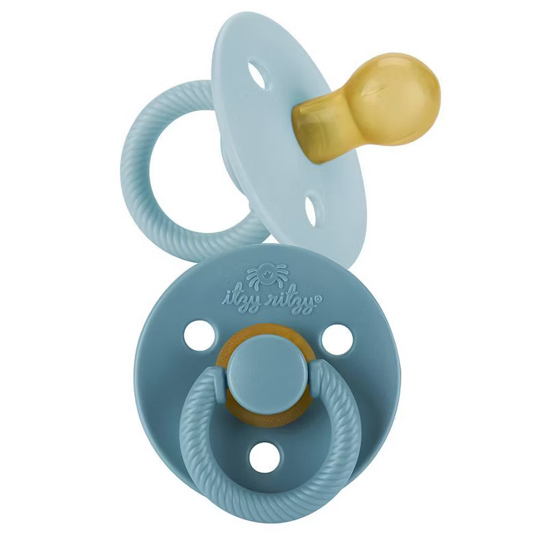 Itzy Ritzy Natural Soother - Natural Rubber Nipple 2pk | Target