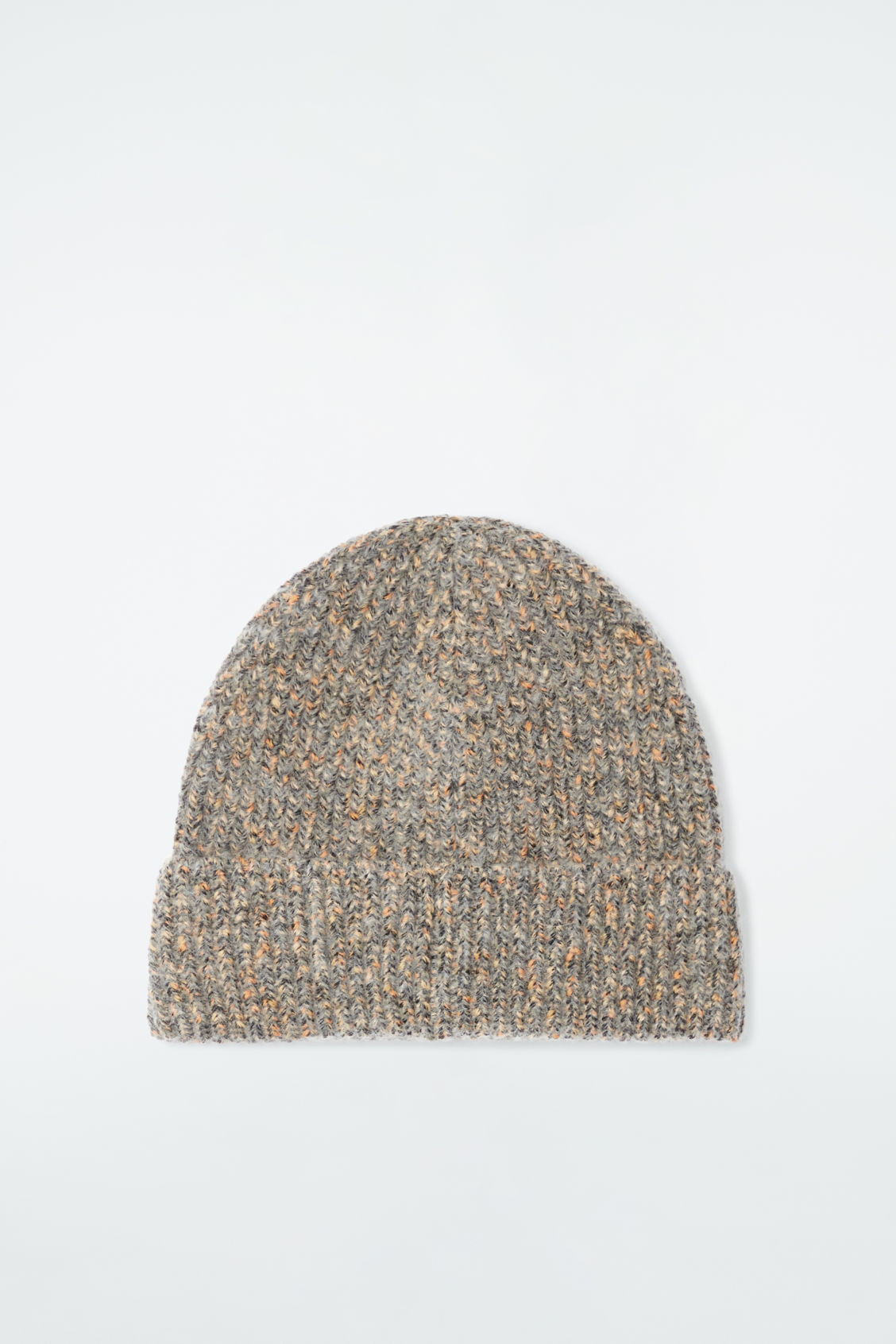 MÉLANGE WOOL-BLEND BEANIE | COS UK