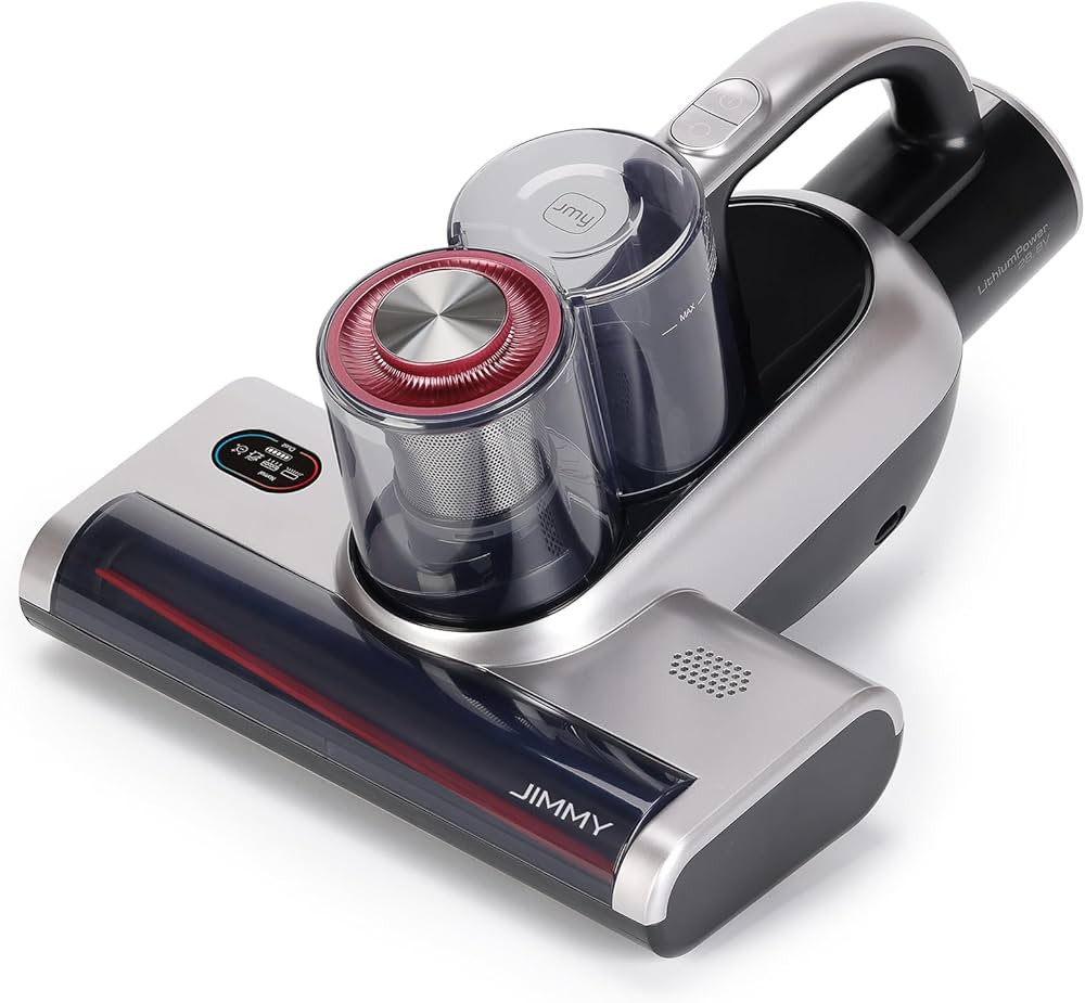 Jimmy Cordless Mattress Vacuum Cleaner with Dust Sensor, Anti-Allergen Bed Vacuum Cleaner with UV... | Amazon (US)