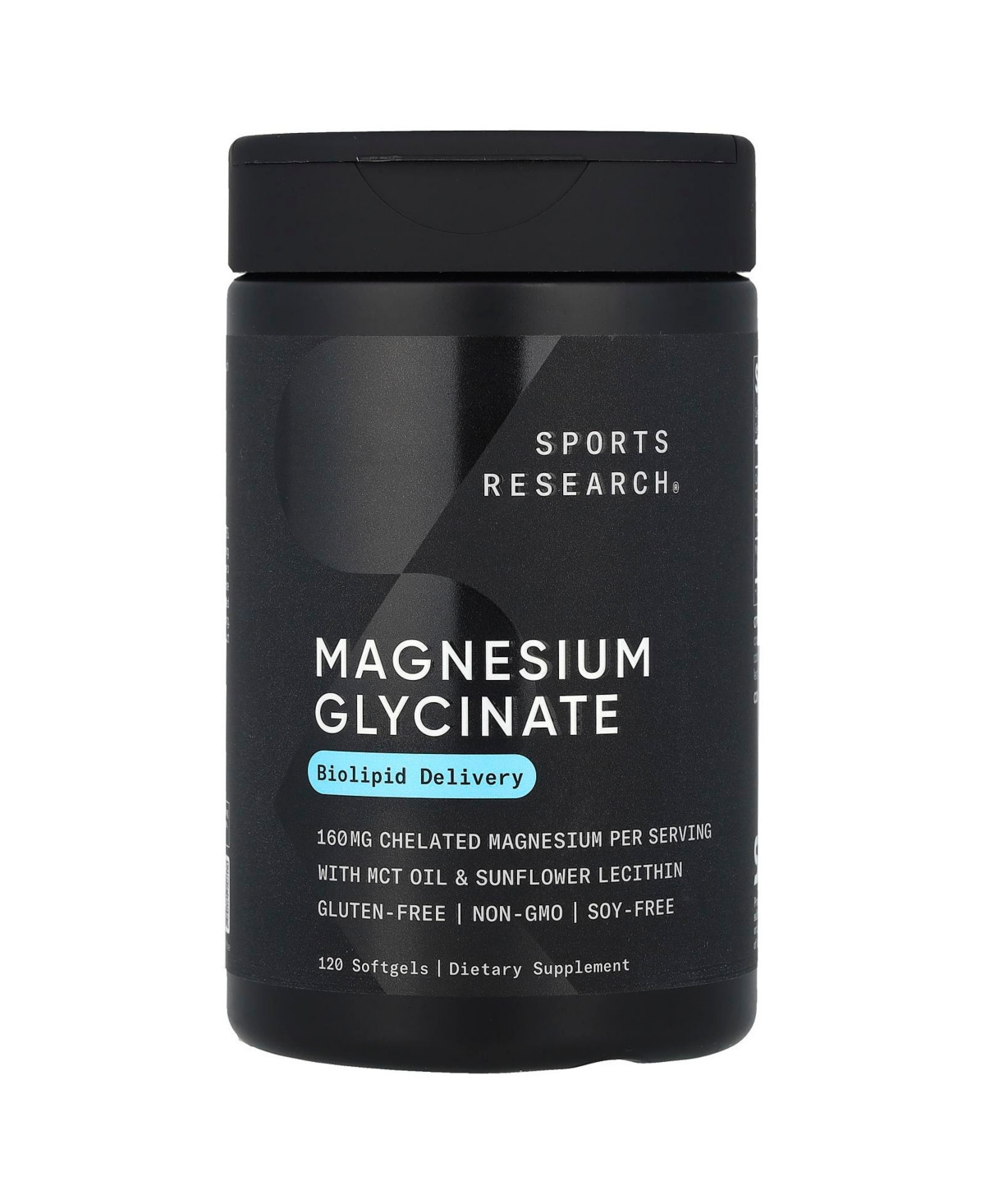 Sports Research Magnesium Glycinate - 120 Softgels (80 mg per Softgel) | Macy's