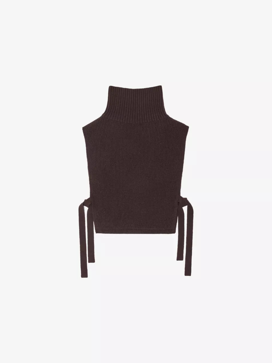 Clover-Embellished Wool And Cashmere Collar | Selfridges