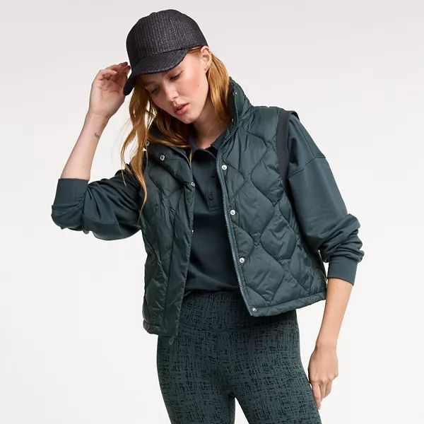 Women's FLX Long Quilted Liner Jacket | Kohl's