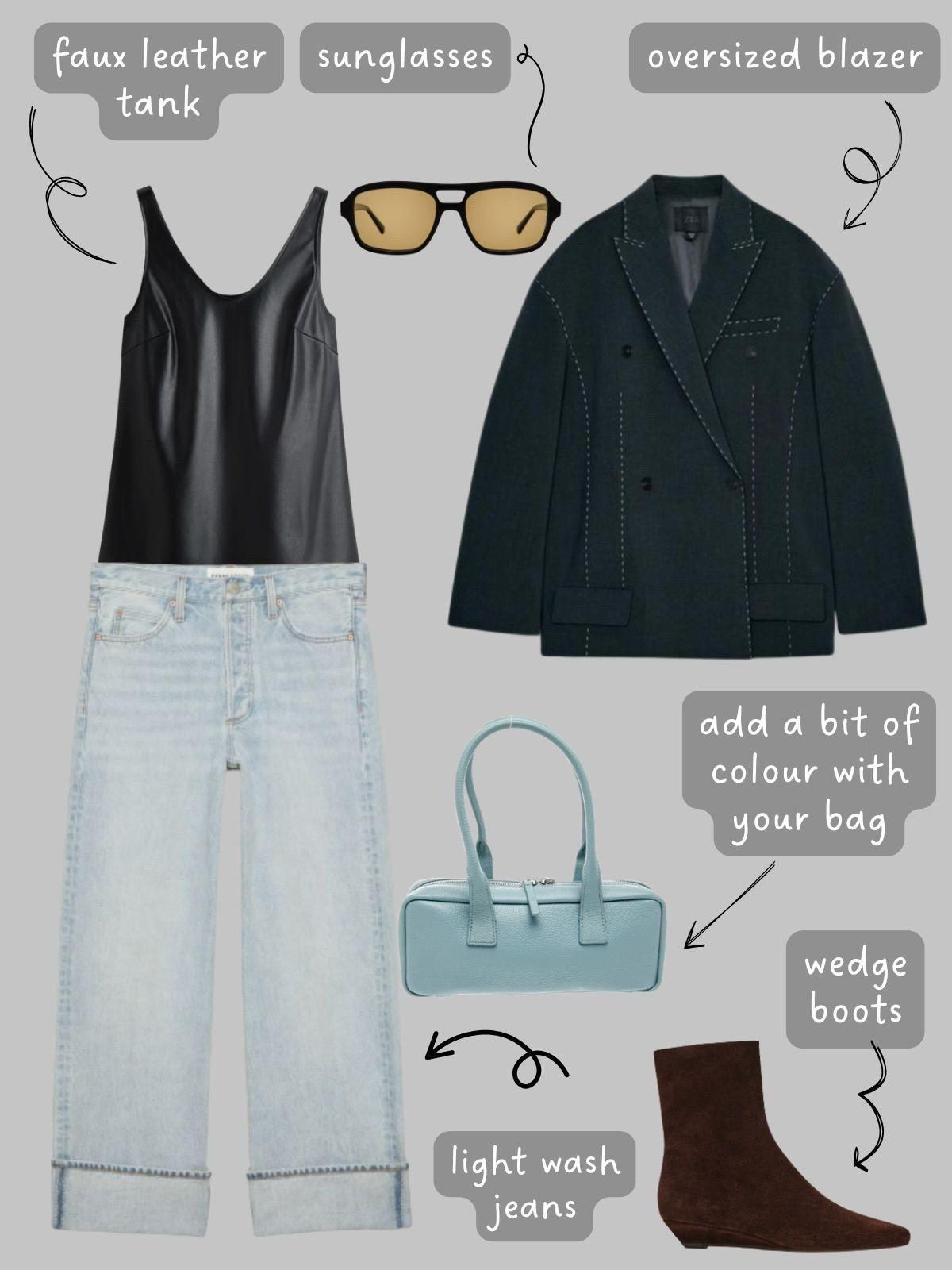 The elevated minimalist capsule to make it not so cookie-cutter. 

You can read the whole post and all of the outfit examples on my blog.

#LTKSeasonal #LTKOver40