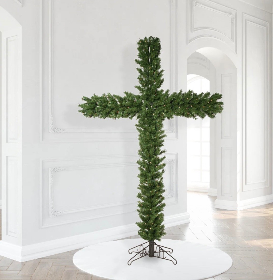 Stand out this holiday season by introducing your family to a unique cross Christmas tree. Bring faith and Joy this season. Be the beacon of Hope this holiday season. 

#LTKHoliday #LTKGiftGuide #LTKHome