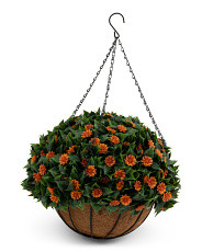Uv Resistant Outdoor Safe Mums Hanging Basket | TJ Maxx