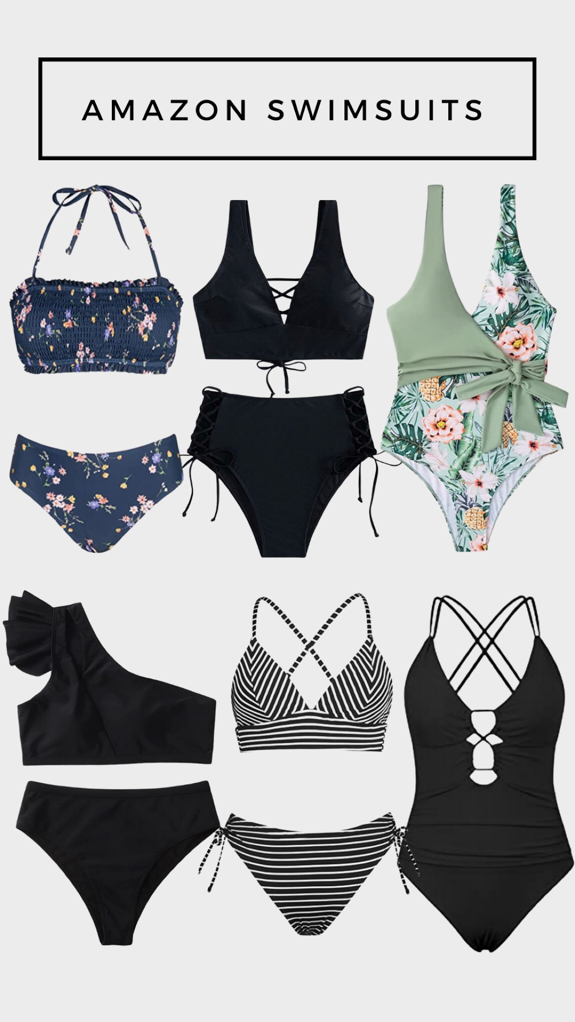 Amazon swimwear #amazon #swimsuits #amazonfinds #swim #amazoninfluencer #amazontravel #spring #springbreak 

#LTKtravel #LTKunder50 #LTKswim