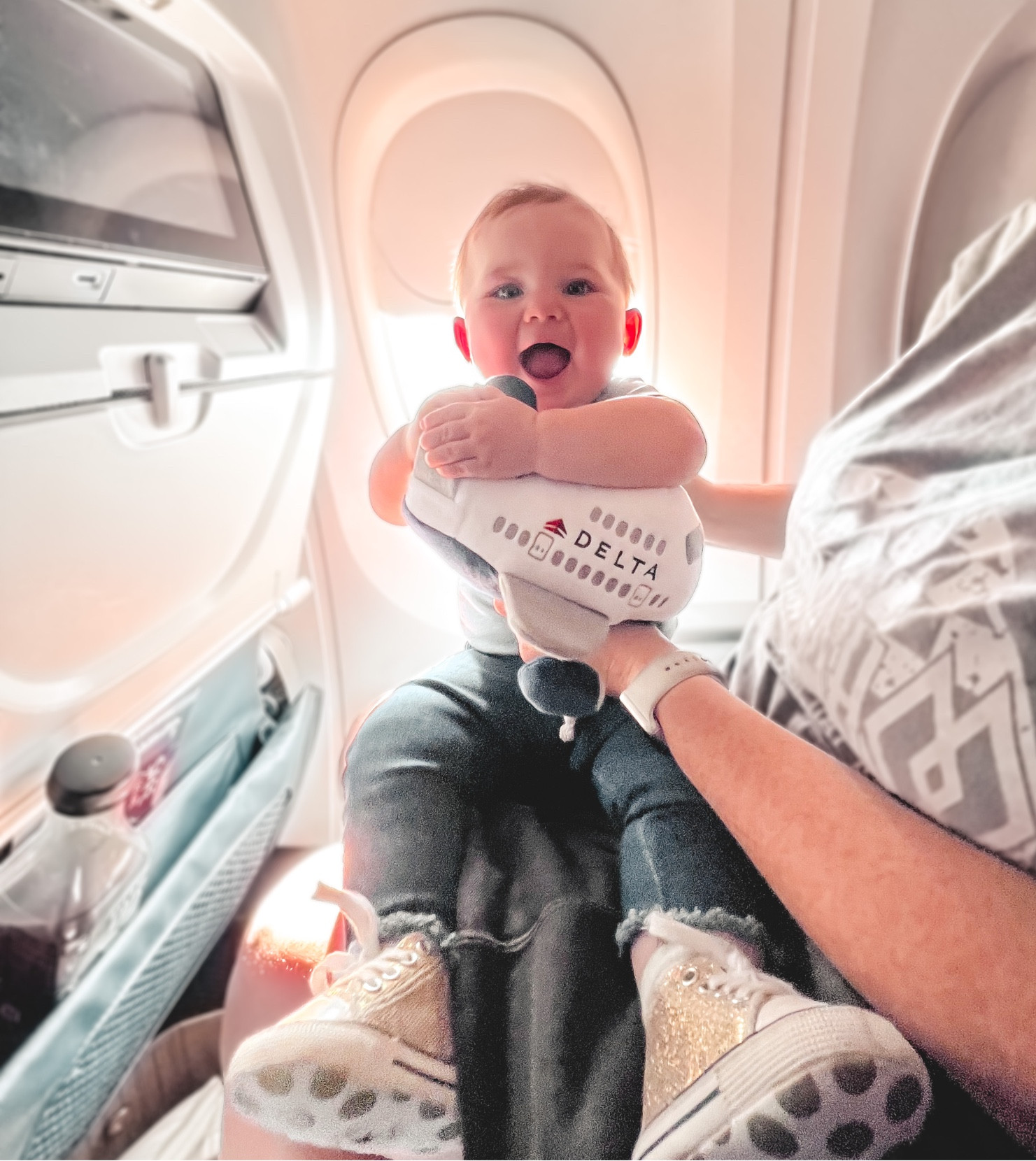 Babies first plane ride toys for airplane 