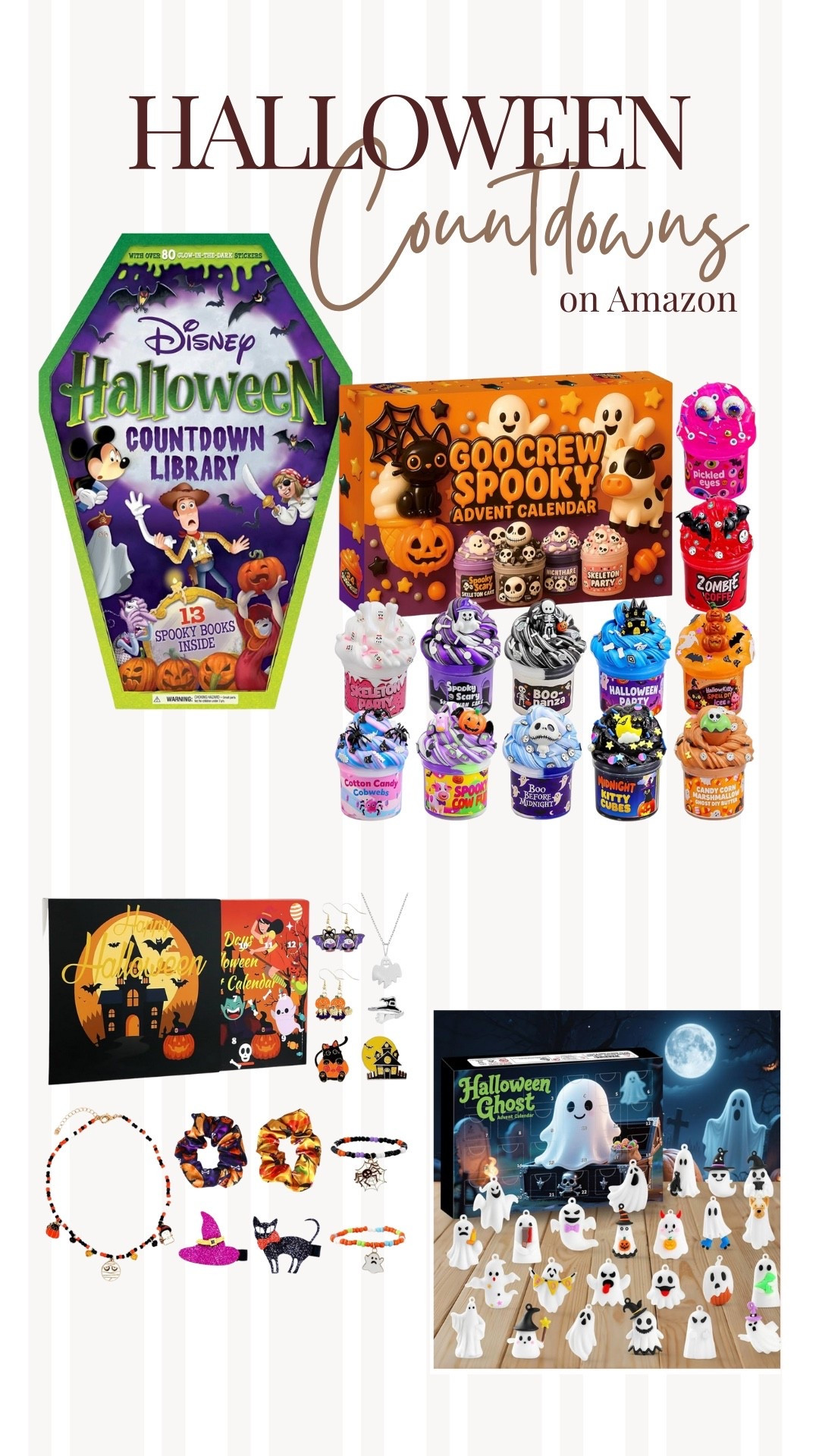 Halloween Countdown Calendars 

#LTKHalloween #LTKHome #LTKFindsUnder100