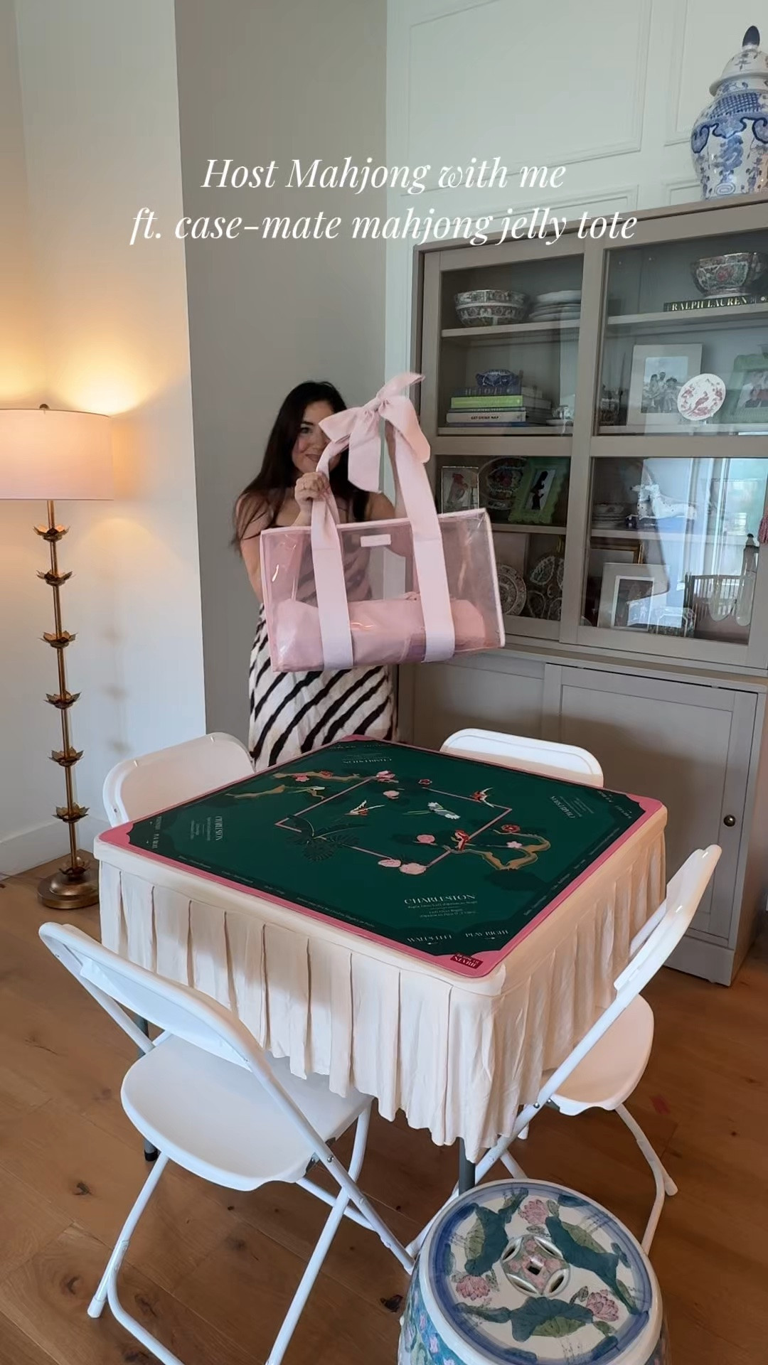 I’ve my case mate jelly mahjong tote to hold all of my game equipment!