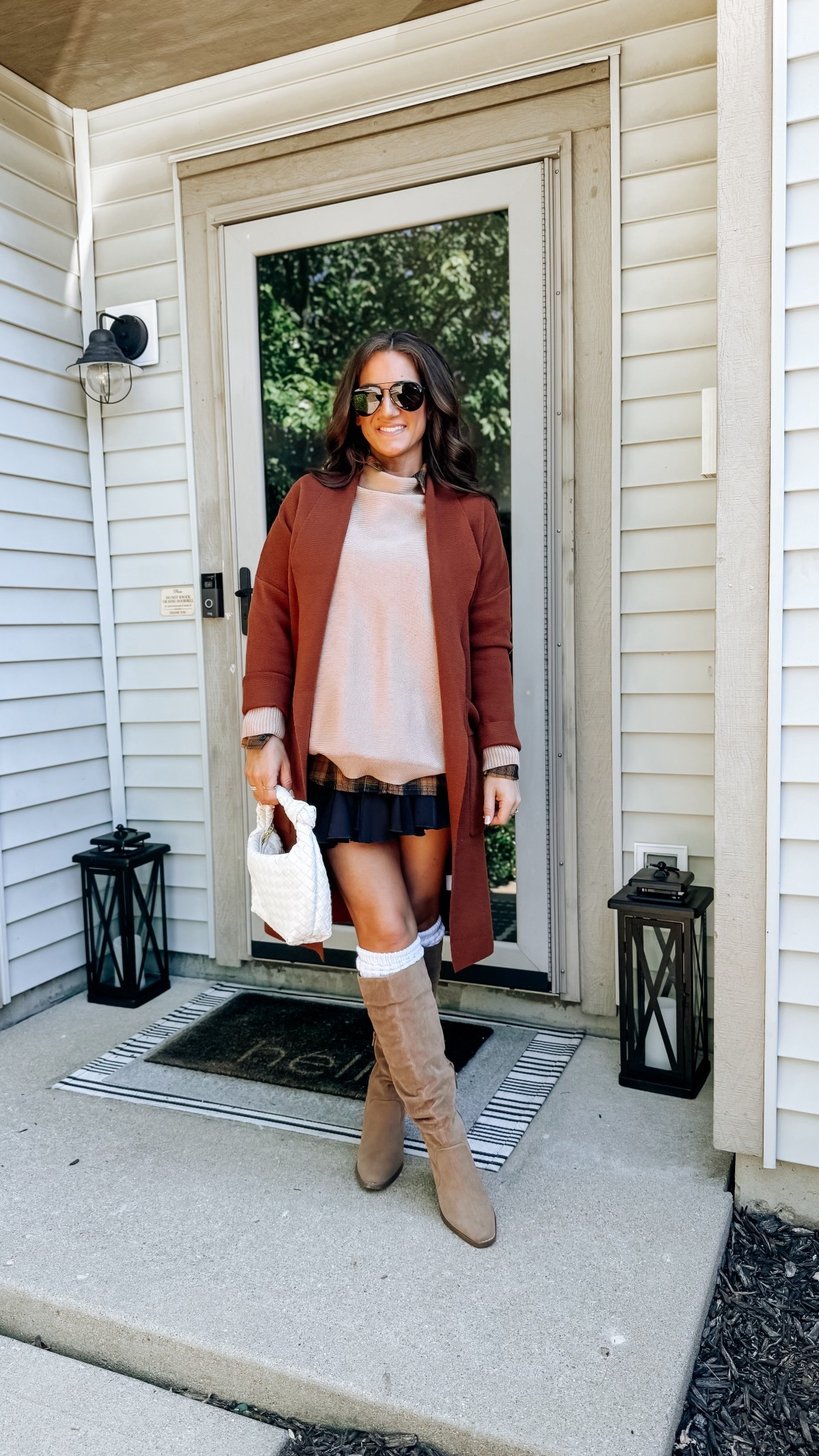 Fall outfit idea 😍 it’s still hot here, but I can’t wait for the cute cozy layered looks! In my true size in all 

#LTKPetite #LTKFindsUnder50 #LTKStyleTip