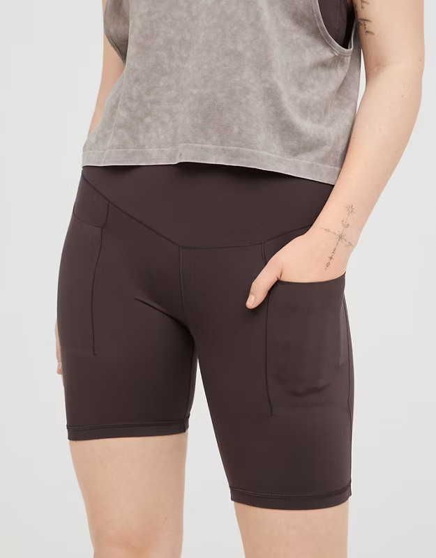 OFFLINE Real Me Pocket 7" Bike Short | American Eagle Outfitters (US & CA)