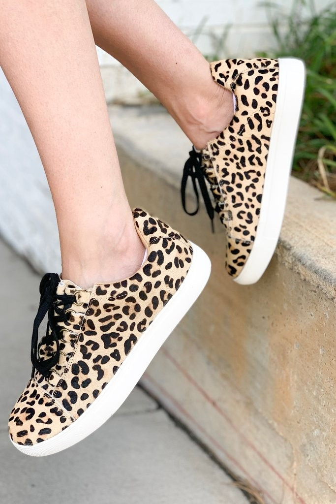 The Gigi Sneaker - Leopard | ivy & leo