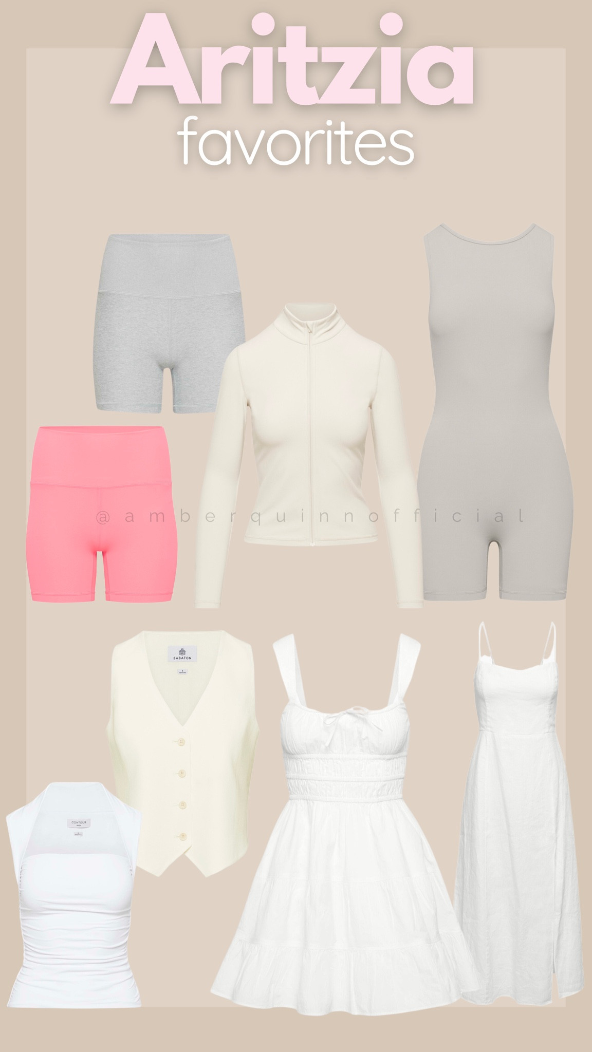 Summer vibes are here! 🌞☀️ Check out my top Aritzia picks for a chic and comfortable season. From breezy dresses to stylish activewear, these pieces are perfect for every summer adventure! #AritziaFavorites #SummerStyle

#LTKSeasonal #LTKStyleTip #LTKBeauty