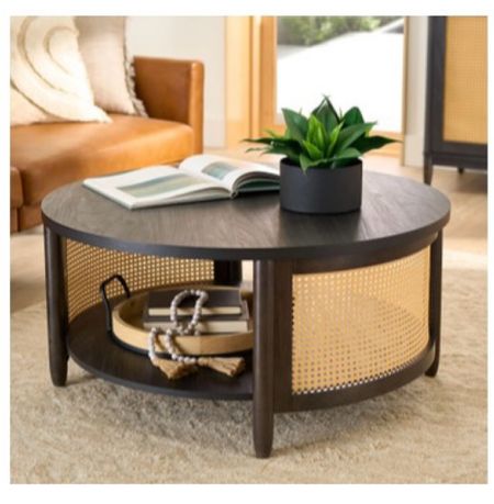 Round coffee table, living room decor, home decor 

#LTKHome #LTKSeasonal #LTKStyleTip