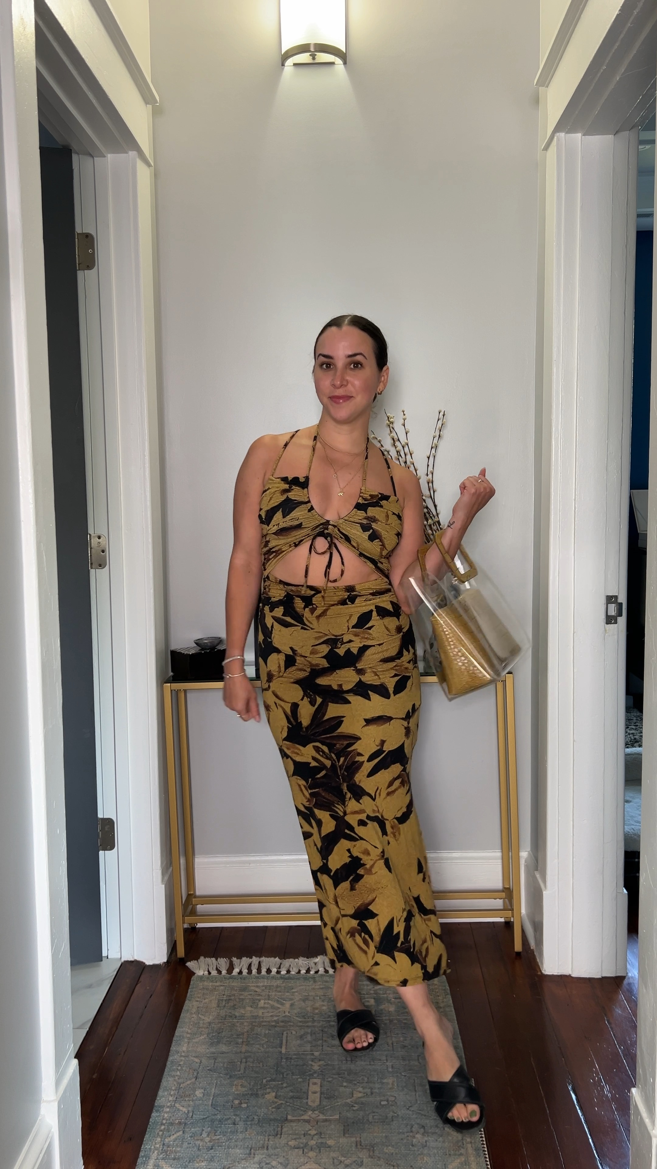 Rent the runway. All saints dress. Cut out dress. Midi dress. Summer outfit. Staud bag.

#LTKTravel #LTKStyleTip #LTKVideo