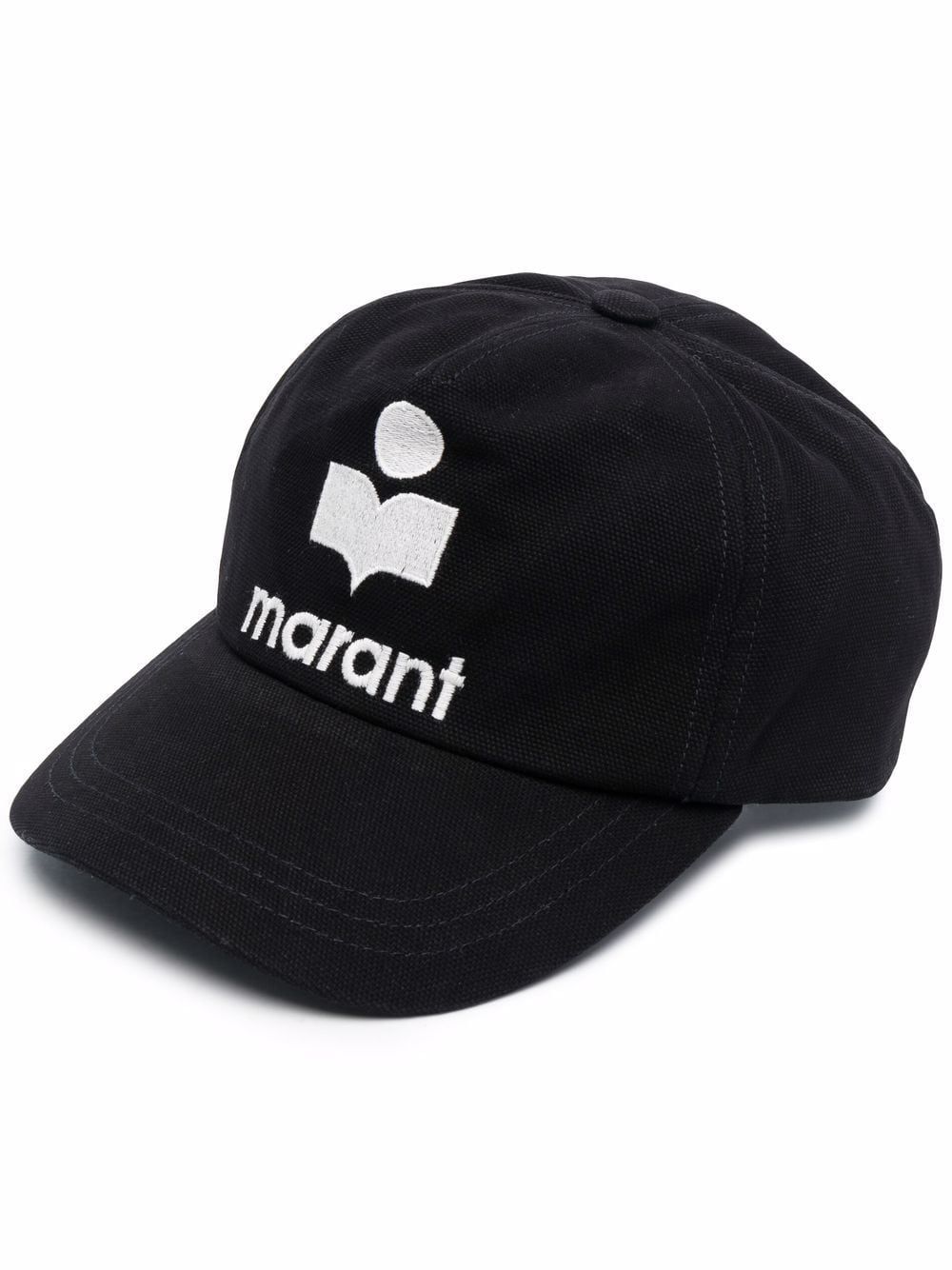 Isabel Marant logo-embroidered Cotton Cap - Farfetch | Farfetch Global