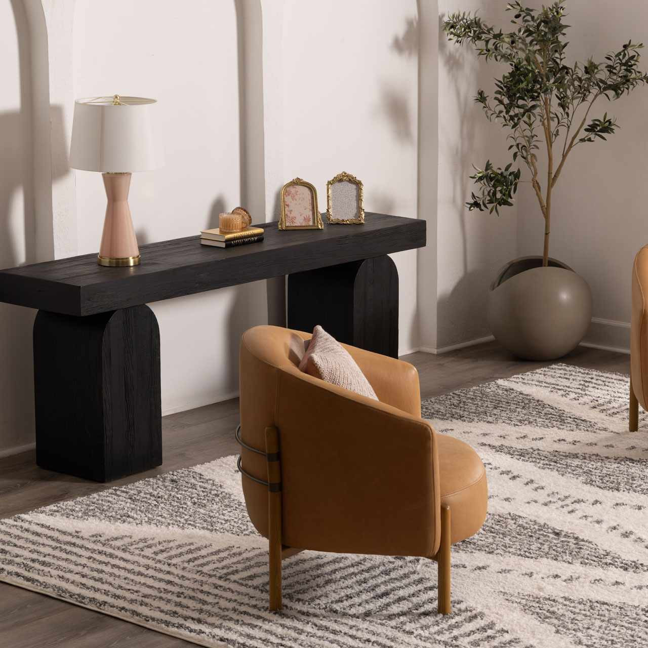 Trunding Plush Area Rug | Diamond Shag Rug | Boutique Rugs