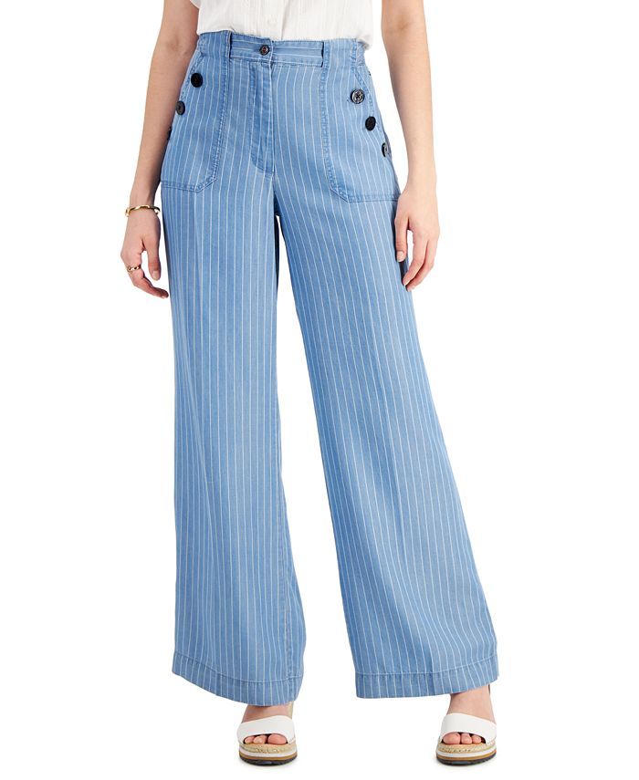 Women's Striped Sailor Pants | Macys (US)