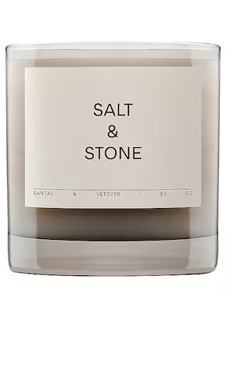 SALT & STONE Santal & Vetiver Candle in Beauty: NA. | Revolve Clothing (Global)
